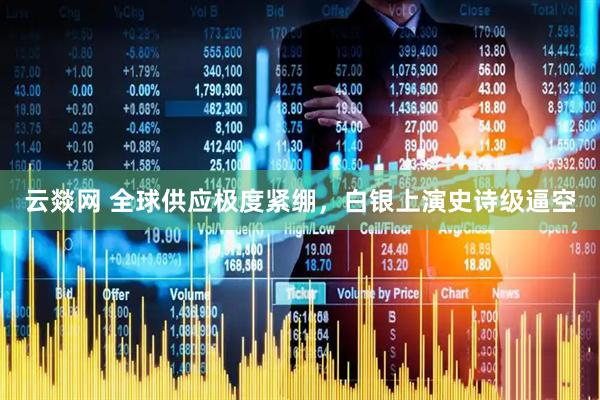 云燚网 全球供应极度紧绷，白银上演史诗级逼空