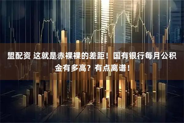 盟配资 这就是赤裸裸的差距！国有银行每月公积金有多高？有点离谱！