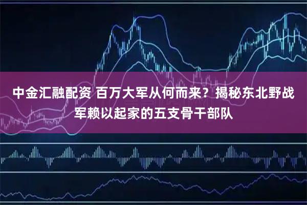 中金汇融配资 百万大军从何而来？揭秘东北野战军赖以起家的五支骨干部队